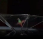 ３Dホログラフィーを作ってみた。